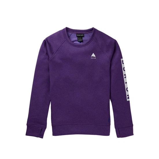 Damska Bluza Aktywna Burton Oak Crew (Imperial Purple Heather) SS24_5 thumbnail