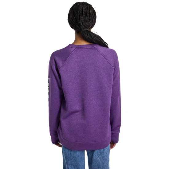 Damska Bluza Aktywna Burton Oak Crew (Imperial Purple Heather) SS24_2 thumbnail