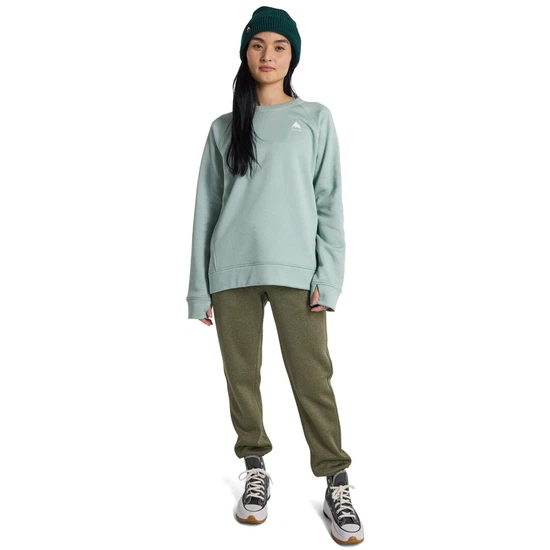 Damska Bluza Aktywna Burton Oak Crew (Petrol Green Heather) FW25_4 thumbnail