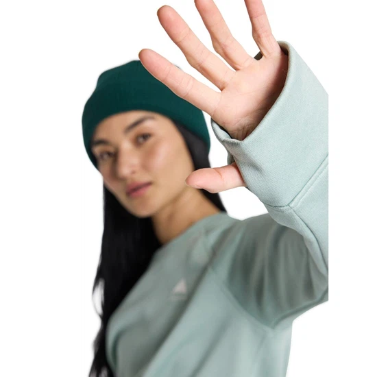 Damska Bluza Aktywna Burton Oak Crew (Petrol Green Heather) FW25_3 thumbnail