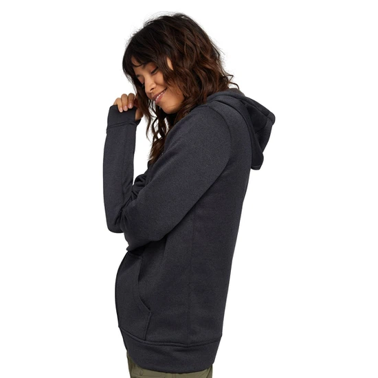 Damska Bluza Aktywna Burton Oak FZ (True Black Heather) FW23_1