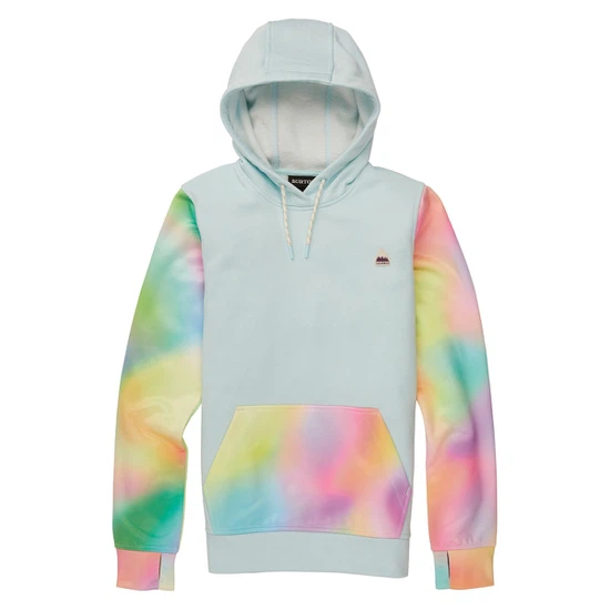 Damska Bluza Aktywna Burton Oak PO ( Iced Aqua Heather/Mirridescence) SS21_5 thumbnail