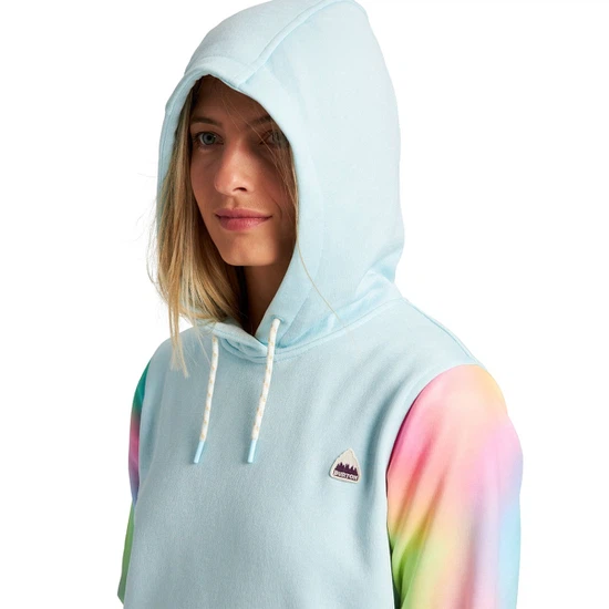 Damska Bluza Aktywna Burton Oak PO ( Iced Aqua Heather/Mirridescence) SS21_3 thumbnail