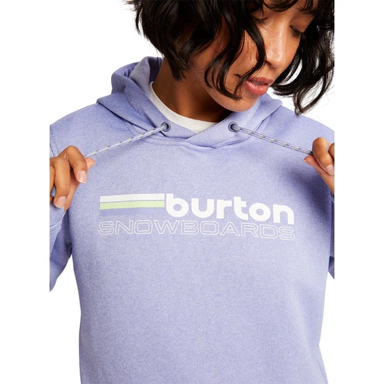 Damska Bluza Aktywna Burton Oak PO (Foxglove Violet Heather) FW22_5