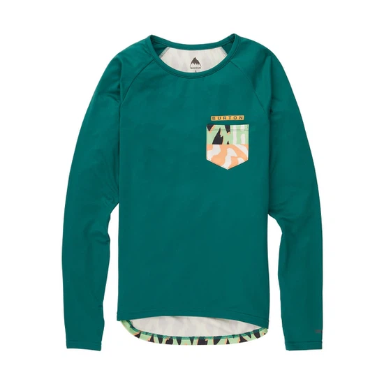Damska Bielizna Aktywna Burton Roadie Tech Tee (Antique Green) SS21_4