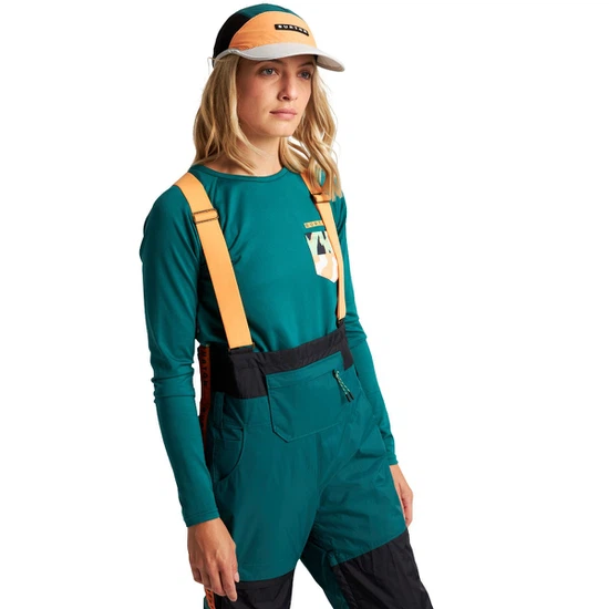 Damska Bielizna Aktywna Burton Roadie Tech Tee (Antique Green) SS21_1 thumbnail