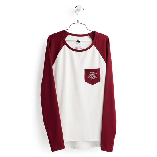 Damska Bielizna Aktywna Burton Roadie Tech Tee (Mulled Berry) FW22_1 thumbnail