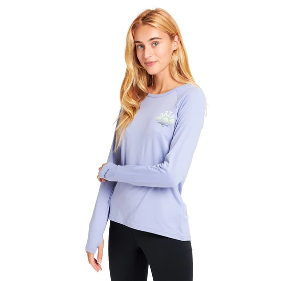 Damska Bielizna Aktywna Burton Roadie Tech Tee (Foxglove Violet) FW22_3 thumbnail
