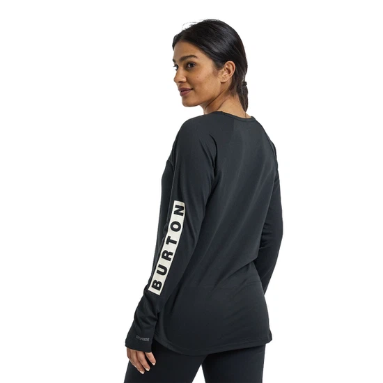 Damska Bielizna Aktywna Burton Roadie Tech Tee (True Black) FW24_2