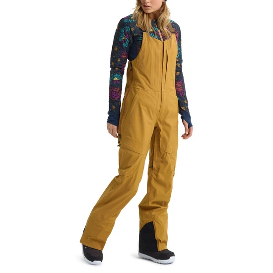 Damskie Spodnie Snowboardowe Burton AK GORE-TEX Kimmy 3L Bib (Wood Thrush) FW20_3