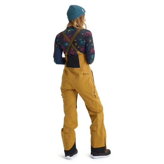 Damskie Spodnie Snowboardowe Burton AK GORE-TEX Kimmy 3L Bib (Wood Thrush) FW20_4