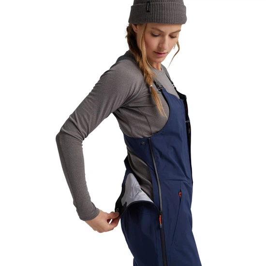Damskie Spodnie Snowboardowe Burton AK GORE-TEX Kimmy 3L Bib (Dress Blue) FW22_7 thumbnail