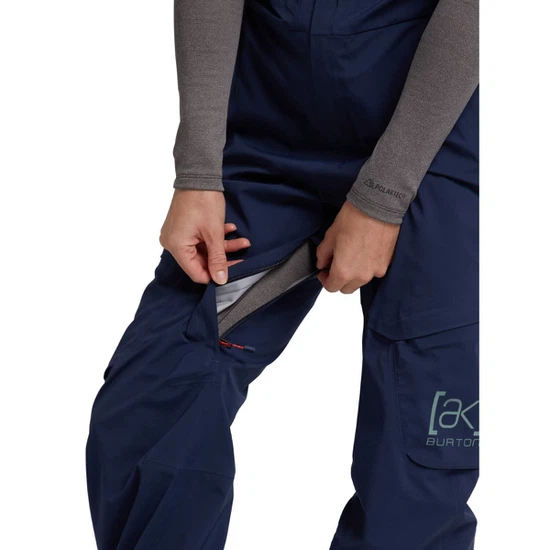 Damskie Spodnie Snowboardowe Burton AK GORE-TEX Kimmy 3L Bib (Dress Blue) FW22_8
