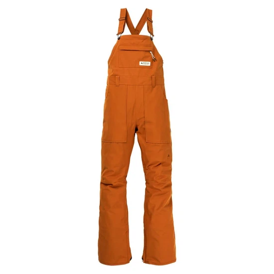 Damskie Spodnie Snowboardowe Burton Avalon Bib (True Penny) FW21_1 thumbnail