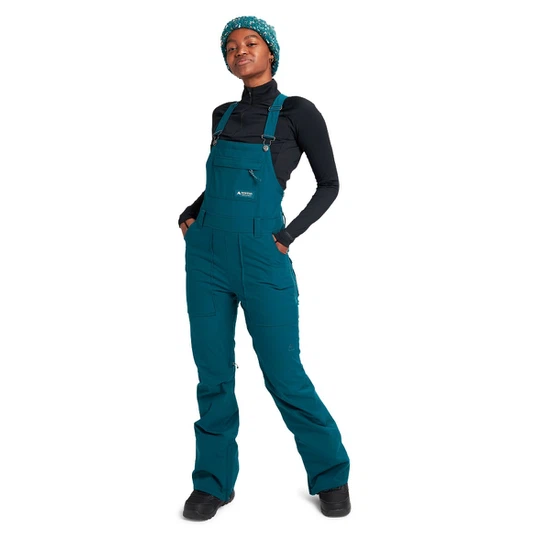 Damskie Spodnie Snowboardowe Burton Avalon Bib (Shaded Spruce) FW22_3