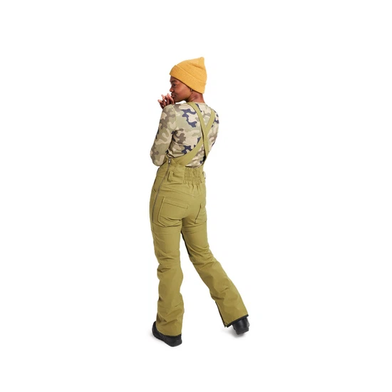Damskie Spodnie Snowboardowe Burton Avalon Bib (Martini Olive) FW22_4 thumbnail