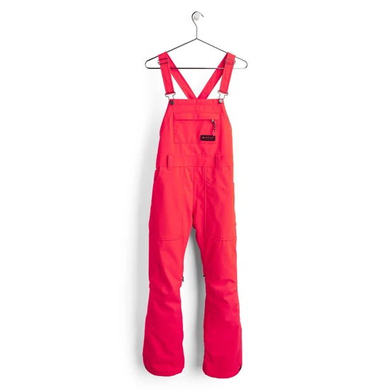Damskie Spodnie Snowboardowe Burton Avalon Bib (Potent Pink) FW22_1 thumbnail