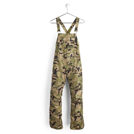 Damskie Spodnie Snowboardowe Burton Avalon Bib (Martini Olive Terra Camo) FW22_1