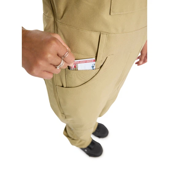 Damskie Spodnie Snowboardowe Burton Avalon Bib (Kelp) FW23_4 thumbnail