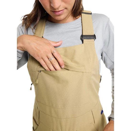 Damskie Spodnie Snowboardowe Burton Avalon Bib (Kelp) FW23_5 thumbnail