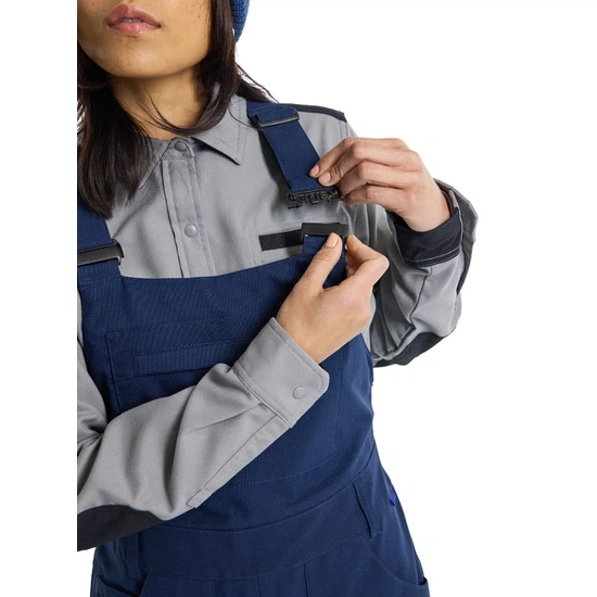 Damskie Spodnie Snowboardowe Burton Avalon Bib (Dress Blue) FW23_4 thumbnail