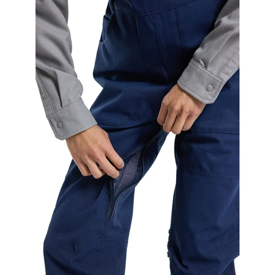 Damskie Spodnie Snowboardowe Burton Avalon Bib (Dress Blue) FW23_7 thumbnail