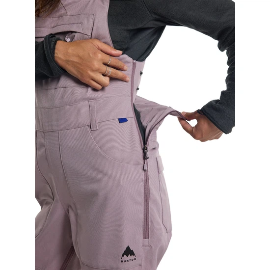 Damskie Spodnie Snowboardowe Burton Avalon Bib (Elderberry) FW24_4 thumbnail