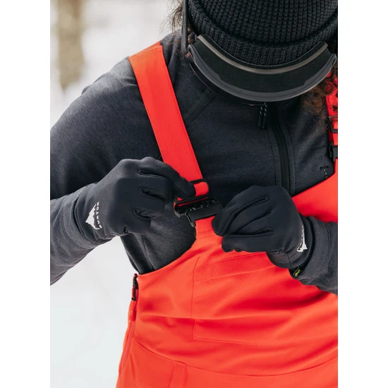 Damskie Spodnie Snowboardowe Burton Avalon Bib (Tomato) FW23_4
