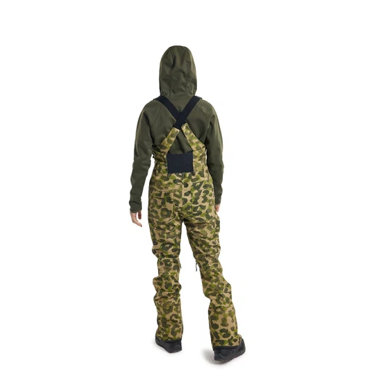 Damskie Spodnie Snowboardowe Burton Avalon Bib (Felidae) FW23_3 thumbnail