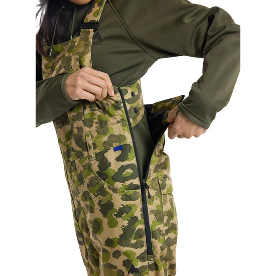 Damskie Spodnie Snowboardowe Burton Avalon Bib (Felidae) FW23_6 thumbnail