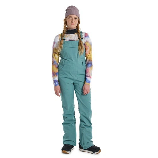 Damskie Spodnie Snowboardowe Burton Avalon Bib (Rock Lichen) FW24_2 thumbnail