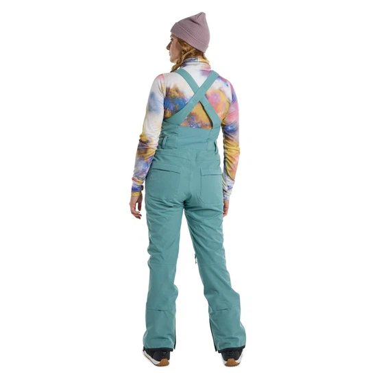 Damskie Spodnie Snowboardowe Burton Avalon Bib (Rock Lichen) FW24_3 thumbnail