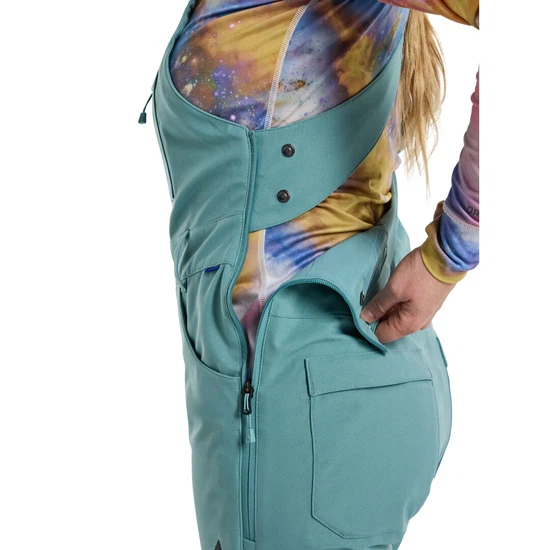 Damskie Spodnie Snowboardowe Burton Avalon Bib (Rock Lichen) FW24_5 thumbnail