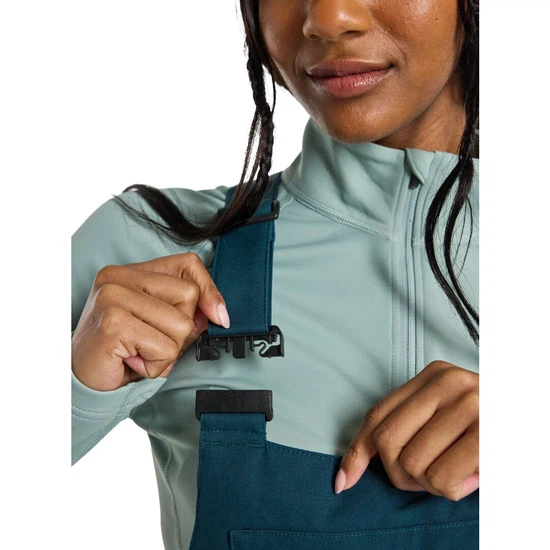 Damskie Spodnie Snowboardowe Burton Avalon 2L Stretch Bib (Deep Emerald) FW25_4 thumbnail