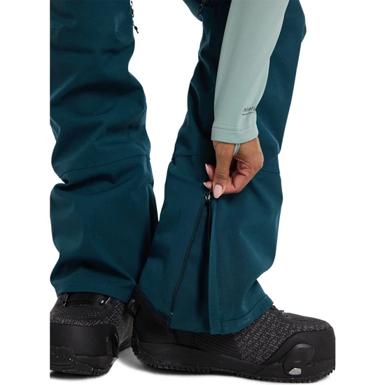Damskie Spodnie Snowboardowe Burton Avalon 2L Stretch Bib (Deep Emerald) FW25_7 thumbnail