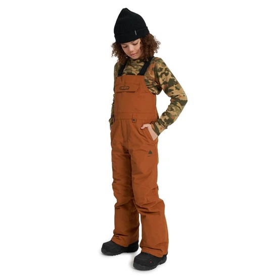 Dziecięce Spodnie Snowboardowe Burton Skylar Bib (True Penny) FW21_1