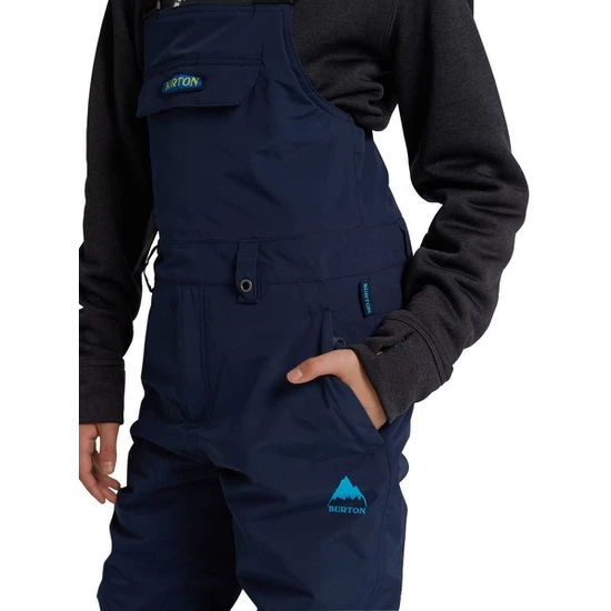 Dziecięce Spodnie Snowboardowe Burton Skylar Bib (Dress Blue) FW21_7 thumbnail