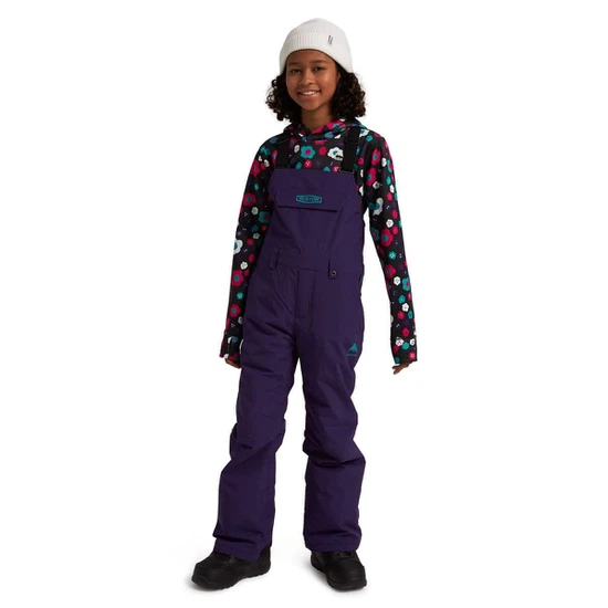 Dziecięce Spodnie Snowboardowe Burton Skylar Bib (Parachute Purple) FW21_1 thumbnail