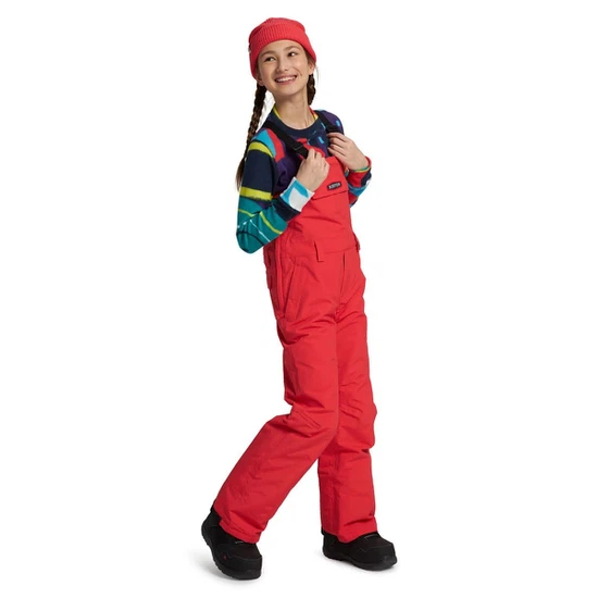 Dziecięce Spodnie Snowboardowe Burton Skylar Bib (Hibiscus Pink) FW22_2 thumbnail