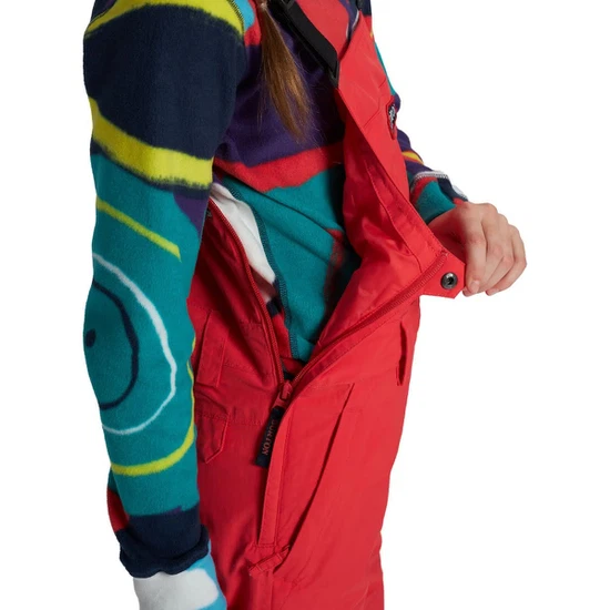 Dziecięce Spodnie Snowboardowe Burton Skylar Bib (Hibiscus Pink) FW22_6 thumbnail