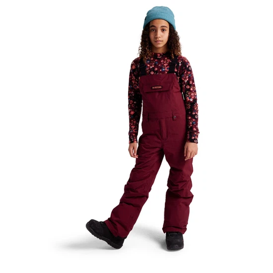 Dziecięce Spodnie Snowboardowe Burton Skylar Bib (Mulled Berry) FW22_2 thumbnail