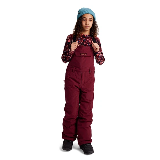 Dziecięce Spodnie Snowboardowe Burton Skylar Bib (Mulled Berry) FW22_3 thumbnail
