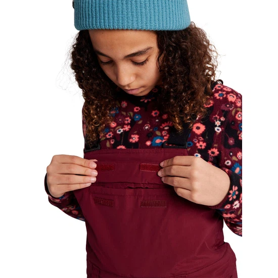 Dziecięce Spodnie Snowboardowe Burton Skylar Bib (Mulled Berry) FW22_5 thumbnail
