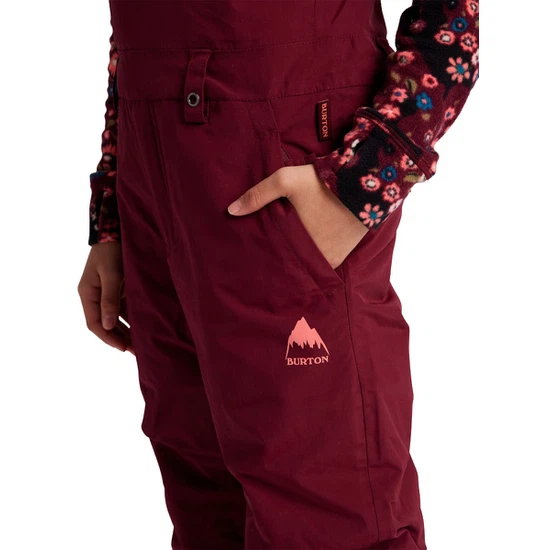 Dziecięce Spodnie Snowboardowe Burton Skylar Bib (Mulled Berry) FW22_6