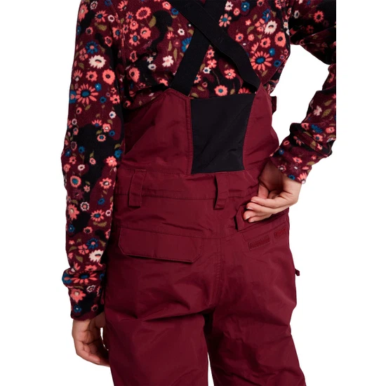 Dziecięce Spodnie Snowboardowe Burton Skylar Bib (Mulled Berry) FW22_7