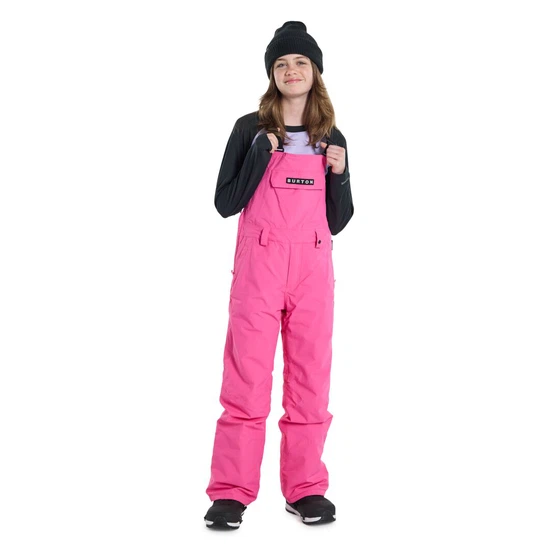 Dziecięce Spodnie Snowboardowe Burton Skylar Bib (Fuchsia Fusion) FW24_1 thumbnail