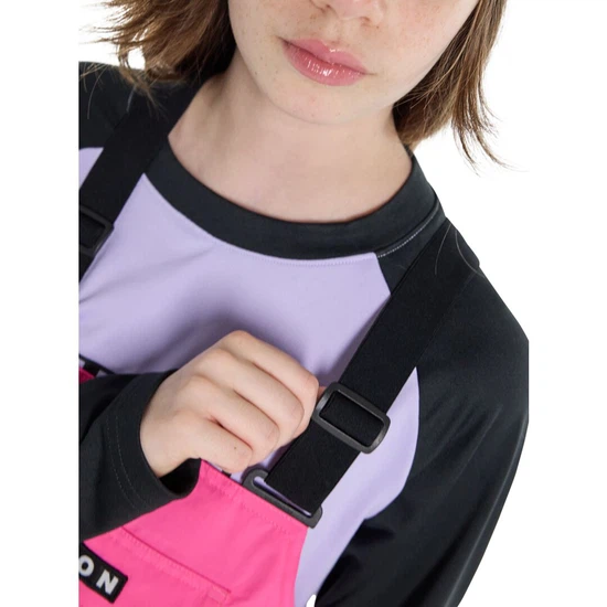 Dziecięce Spodnie Snowboardowe Burton Skylar Bib (Fuchsia Fusion) FW24_4 thumbnail