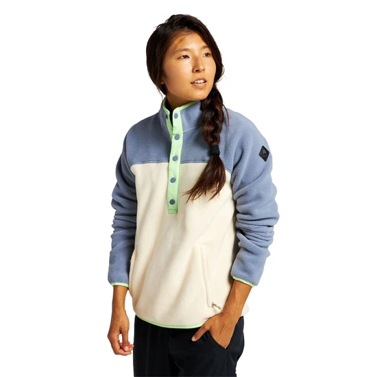 Damska Bluza Aktywna Burton Hearth PO (Folkstone Gray/Creme Brulee) FW22_3 thumbnail