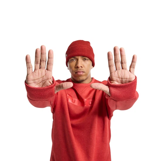 Bluza Aktywna Burton Oak Crew (Sun Dried Tomato Heather) FW23_3