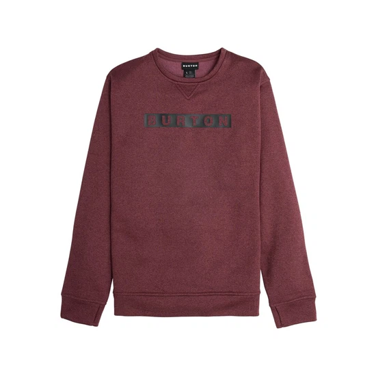Bluza Aktywna Burton Oak Crew (Almandine Heather) FW24_5
